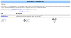 Desktop Screenshot of listas.simas.org.ni